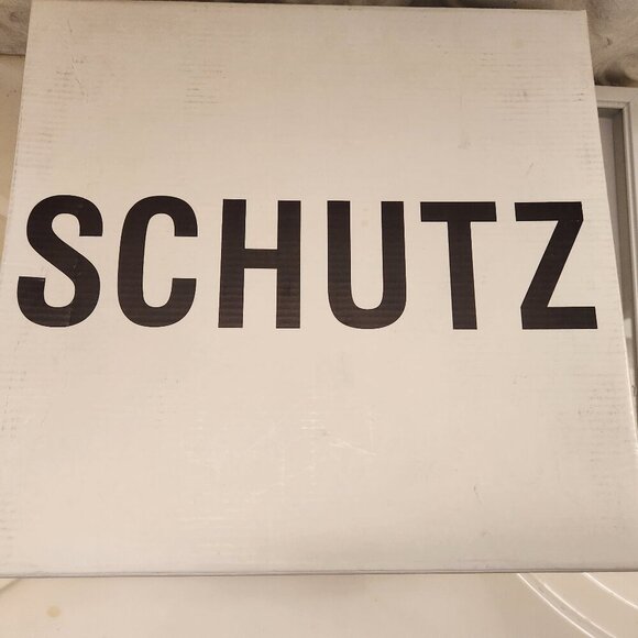 SCHUTZ "Rosalie" Suede Block Heeled Zip Booties. NIB. Size 6.5 - Picture 11 of 11